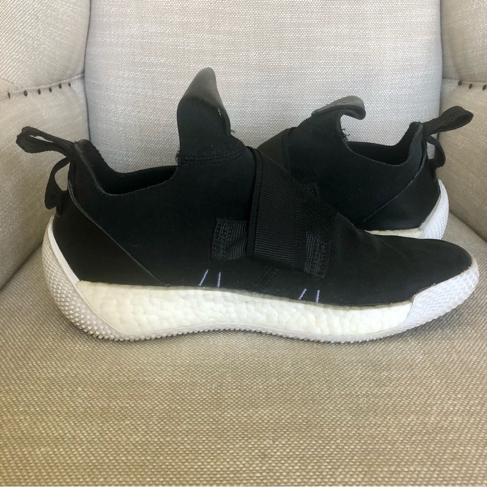 Adidas Harden Vol 2 LS Buckle Sneakers Black and White Size 8 - Picture 13 of 15